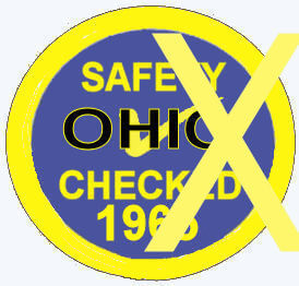 (image for) 1965 Ohio Inspection Sticker